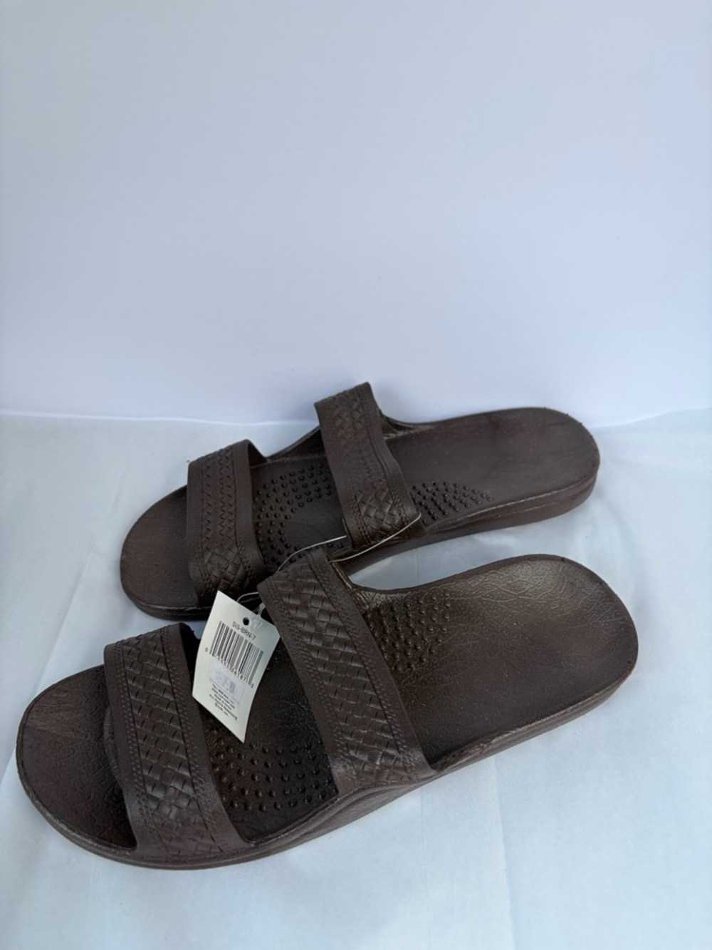 Hawaii Surfwave Brown Slide Sandals W7